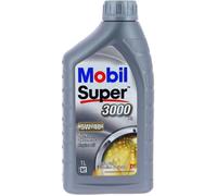 Huile moteur 5W-40 Synthétique - MOBIL - Super 3000 X1 - bidon 1L - haute performance anti-pollution