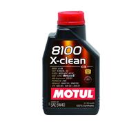 MOTUL Huile moteur 8100 5W-40 Huile ACEA C3 API SN API CF X-clean 1 L