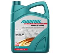 Huile Moteur ADDINOL 0W-20 PREMIUM 020 FE 5 Litres Pour Audi Cupra Fiat Seat VW
