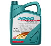 Huile Moteur Addinol de Mélange 2-Takt Super 2T Mz 406 5 Litre pour KTM Aprilia