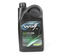 Huile moteur Agriflow 4T 10W30 Wolf 2 Litres