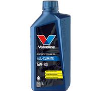 Huile Moteur All-Climate 5W-30 1L Lubrifiant Auto Synthétique. VALVOLINE