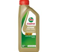 Huile Moteur Auto Edge Turbo Diesel 5W40 Q3 TITANIUM Lubrifiant 1L CASTROL