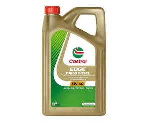 Huile moteur CASTROL 15F81B Edge Turbo Diesel 5W40 5L