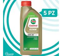 Huile Moteur Castrol Edge 0W20 LL IV C5 Titane FST VW 508.00 / 509.00 5 Litres