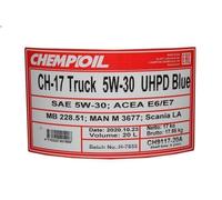 Huile moteur CHEMPIOIL CH-17 UHPD LS 5W30 20L IVECO DAILY IV Fourgon 3 2007-2011