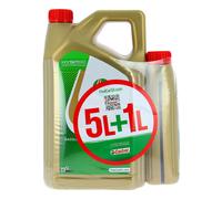 Huile moteur essence/diesel 5+1L CASTROL 5W30 (C3, LL) - Réf. 10719191