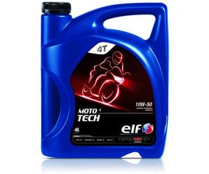 Huile moteur ELF 2213950 Moto 4 Tech 10W50 4L
