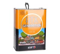 Huile moteur ELF Classic Cars HTX Generation 15W40 - minérale - 5 Litres