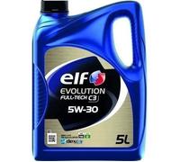 ELF EVOLUTION FULL-TECH C3 5W-30, Huile moteur essence et Diesel, 5 litres
