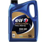 ELF EVOLUTION FULL-TECH R 5W-30, Huile moteur essence et Diesel, 5 litres
