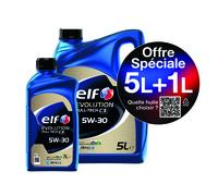 Huile Moteur Elf Evolution Fulltech Mixte C3 5w30 5l + 1l