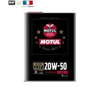 Huile Moteur et boite MOTUL Classic 20W50 2 litres véhicule de collection