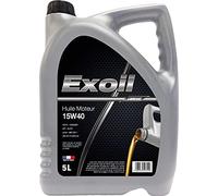 Huile Moteur EXOIL 15W40 A3/B3/B4 5L