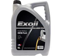 Huile moteur EXOIL 5W30 F spec. Ford 5L
