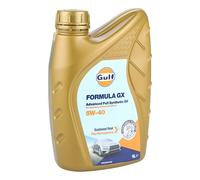 Huile moteur GULF Formula GX 5W40 - 100% synthèse - 1 Litre
