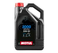 Huile moteur Harley 20W50 Minéral Bidon 4L - MOTUL 300 20w-50