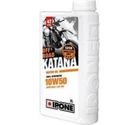Huile IPONE Katana Off Road 4T 10W50 moto cross enduro 100% synthèse 2 Litre