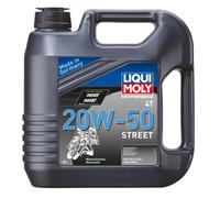 LIQUI MOLY Huile de moto Motorbike 4T Street 20W-50 à 4 coups – 4 L