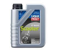 LIQUI MOLY Motorbike 2T Basic Scooter, 1 L, Huile de moto à 2 coups, SKU: 1619, neutre