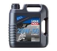 LIQUI MOLY Huile de moto Motorbike 4T Street 20W-50 à 4 coups – 4 L