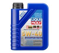 Huile moteur Liqui Moly, haute technologie à faible frottement 5W-40 1litre 3863