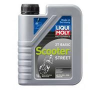 Huile Moteur Liqui Moly Minérale 2T Basic Scooter - Bouteille 1L Pour Moto