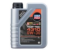 Huile moteur Liqui Moly Top Tec 4310 0W-30, 1 litre, ACEA C2, B71 2312 - 3735