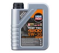 Huile moteur LiquiMoly Top Tec 4200 5W-30 nouvelle génération 1litre 50400 50700