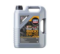 LIQUI MOLY Huile moteur Longlife IV Top Tec 6200 – 0W-20 – Technologie de synthèse – 5 L