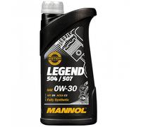 Huile Moteur Mannol 0W-30 Legend 504/507 1 Litre pour Skoda Smart VW Toyota
