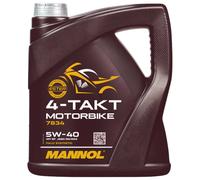 Huile Moteur MANNOL 4 Temps Moto 5W-40 4 Litres Adly/Herchee CAN-AM