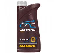 Huile Moteur Mannol 5W-30 Céramique Api Sn Plus 1 Litre pour Kia Mercedes Opel