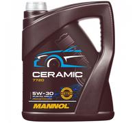 Huile Moteur MANNOL 5W-30 Céramique API SN Plus 5 Litres Pour KIA Mercedes Opel