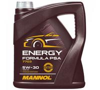 Mannol 7703 Énergie Formula PSA SAE 5W-30 L'Huile De Moteur B71 2290, 4 Litre