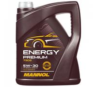 Huile Moteur MANNOL 5W-30 Energy Premium API SN/CF BMW VW 5 Litres