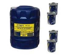 Huile moteur MANNOL 7701 O.E.M. 20 l. ADDITIV Lot de 4 moteurs MANNOL 5 W-30