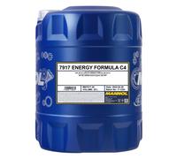 Mannol Huile moteur Énergie Formula C4 5W-30 – ACEA C4 MB 226.51 – 20 Litre