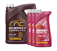 Huile Moteur MANNOL 7917 Energy Formula C4 5W-30 ACEA C4, MB 226.51, 8 Litres
