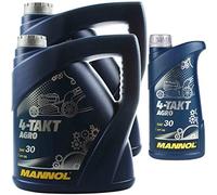Huile moteur MANNOL 9 l SAE 30 4 temps AGRO API SG 11192115