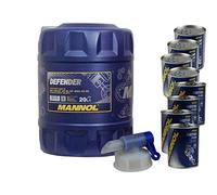 Huile moteur MANNOL Defender 10W-40 4 x moteur Doctor + chasse moteur 20 l