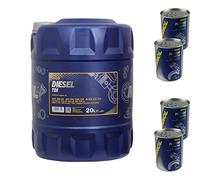 Huile moteur MANNOL Diesel TDI 5 W-30 4 moteurs Doctor ADDITIV 20 l