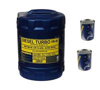 Huile moteur MANNOL Diesel Turbo 5W-40 10 L - 2 moteurs Doctor ADDITIV