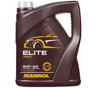 Huile Moteur MANNOL ELITE 5W40 API SN/CH-4 5 L