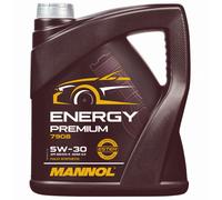 Mannol Huile moteur Énergie Premium 5W-30 API SN 4 Litre pour BMW Hyundai Fiat