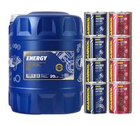 Huile moteur MANNOL Energy 5W-30 4 moteurs Doctor + chasse moteur 20 l