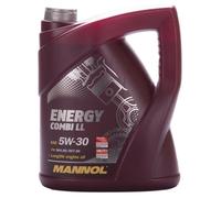 MANNOL Huile moteur ENERGY COMBI LL 5W-30 Huile ACEA C3 API SN 5 L