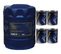 Huile moteur MANNOL Energy Premium 5W-30 API SN/CF 20 L