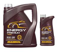 Huile moteur MANNOL Energy Premium 5W-30 API SN/CF 6 l