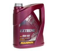 Mannol Huile moteur 7915 Extreme synthétique 5W40 ACEA A3/B4 API SN/CH-4 5 l